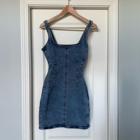 Good American Dresses & Skirts - Good American Blue Denim Mini Dress